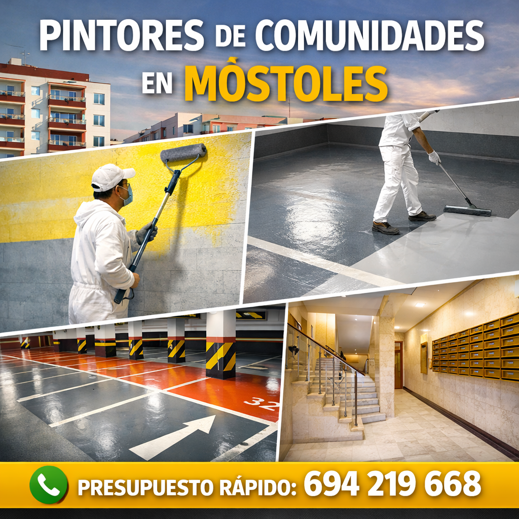 pintores de comunidades mostoles